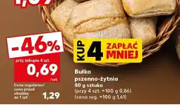 Kaufland Bułka pszenno-żytnia Kaufland oferta
