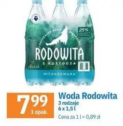 E.Leclerc Woda delikatnie gazowana Rodowita Z Roztocza oferta