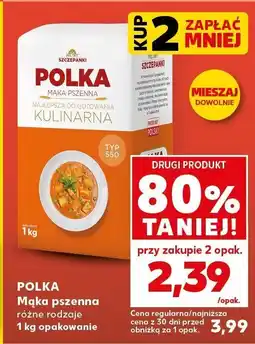 Kaufland Mąka pszenna Polka Młyny Szczepanki oferta