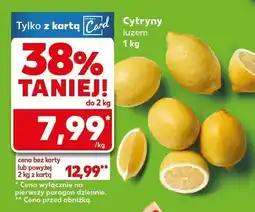 Kaufland Cytryny 1 kg Kaufland oferta