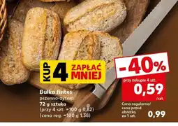 Kaufland Bułka fintes pszenno-żytnia Kaufland oferta