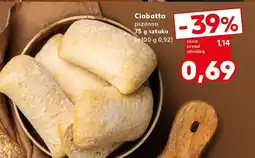 Kaufland Bułka pszenna ciabatta Kaufland oferta