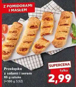 Kaufland Przekąska z salami i serem Kaufland oferta