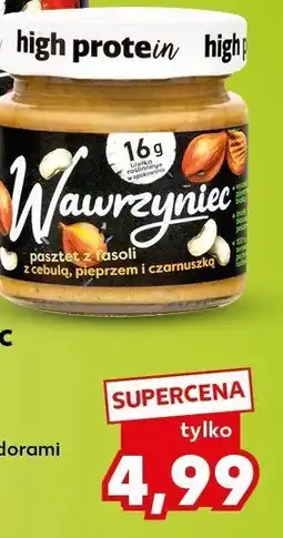 Kaufland Pasztet proteinowy z fasoli i z cebulą Wawrzyniec oferta