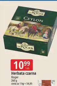 E.Leclerc Herbata ceylon black tea Sir Roger oferta