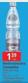 E.Leclerc Woda lekko gazowana Cisowianka oferta