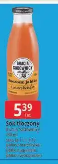 E.Leclerc Sok tłoczone jabłko z winogronem Bracia Sadownicy oferta