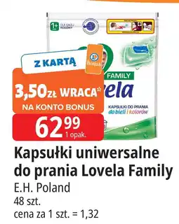 E.Leclerc Kapsułki do prania bieli i kolorów Lovela oferta