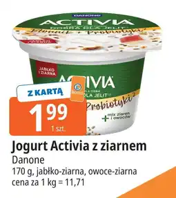 E.Leclerc Jogurt owoce i ziarna Danone Activia oferta