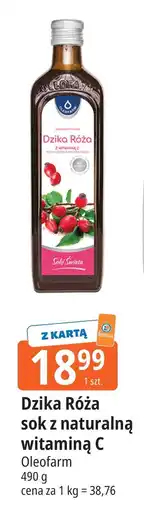 E.Leclerc Sok z dzikiej róży Oleofarm oferta