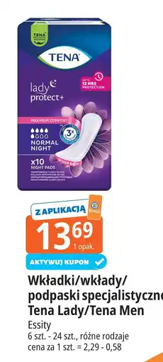 E.Leclerc Wkładki anatomiczne light level 1 Tena Men oferta