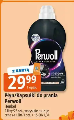 E.Leclerc Kapsułki do prania Perwoll Renew Black oferta