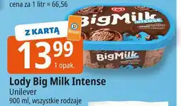 E.Leclerc Lody czekolada Algida Big Milk oferta