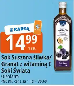 E.Leclerc Sok śliwka Oleofarm oferta