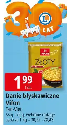 E.Leclerc Zupa kurczak złoty Vifon oferta