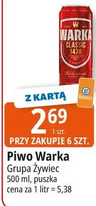 E.Leclerc Piwo Warka oferta