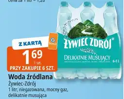 E.Leclerc Woda lekko gazowana Żywiec Zdrój oferta