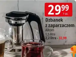 E.Leclerc Dzbanek szklany z zaparzaczem 2.2 l Altom oferta