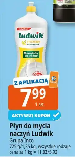 E.Leclerc Płyn do mycia naczyń cytrynowy Ludwik oferta