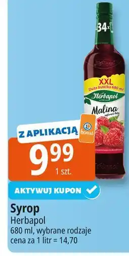 E.Leclerc Syrop malina Herbapol oferta