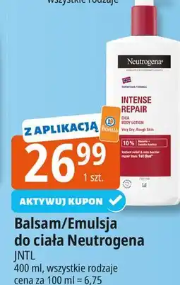 E.Leclerc Balsam do ciała visibly renew Neutrogena Formuła Norweska oferta