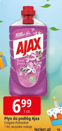 E.Leclerc Płyn do mycia kwiaty bzu Ajax Floral Fiesta oferta