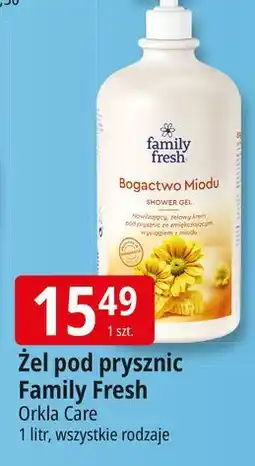 E.Leclerc Żel pod prysznic bogactwo miodu Family Fresh oferta