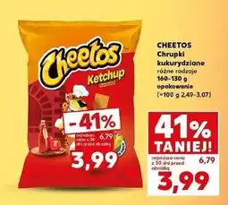 Kaufland Chrupki ketchup Cheetos oferta