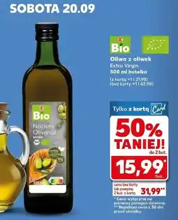 Kaufland Oliwa z oliwek extra virgin K-Classic Bio oferta
