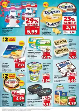 Kaufland Jogurt malina Danone Actimel oferta