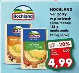 Kaufland Ser gouda plastry Hochland oferta