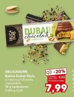 Kaufland Czekolada dubai Delicadore oferta