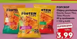 Kaufland Chipsy tikka masala Popcrop oferta