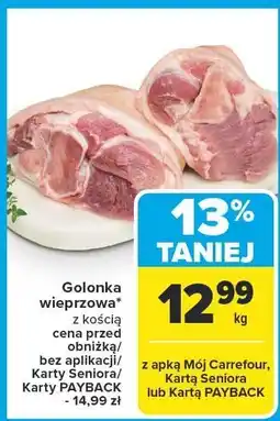 Carrefour Market Golonka wieprzowa z kością Carrefour Market oferta