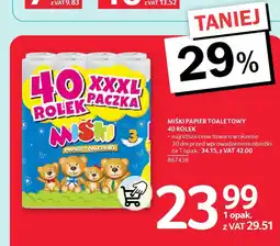 Selgros Miśki papier toaletowy oferta