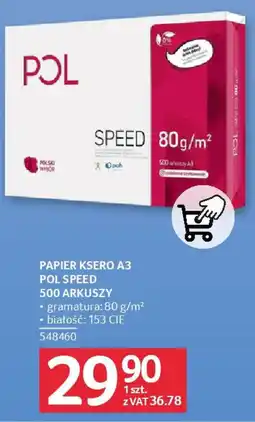Selgros Papier ksero a3 pol speed oferta