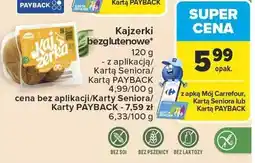 Carrefour Market Pieczywo Kajzerki bezglutenowe Carrefour Market oferta