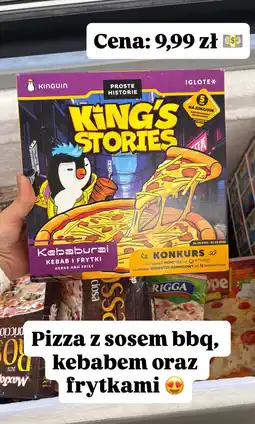 Dino Pizza King's Stories Kebaburai z kebabem i frytkami Kinguin oferta