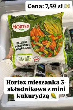 Dino Mieszanka warzywna 3-składnikowa z kukurydzą mini Hortex oferta