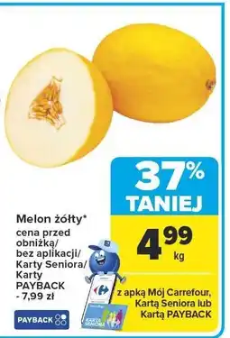 Carrefour Melon żółty Carrefour oferta