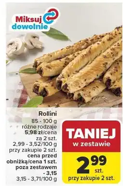 Carrefour Pieczywo Rollini Carrefour oferta