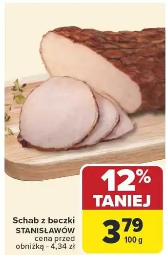 Carrefour Schab z beczki Stanisławów oferta