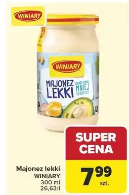 Carrefour Majonez lekki Winiary oferta