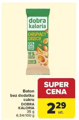 Carrefour Baton bez dodatku cukru DOBRA KALORIA oferta