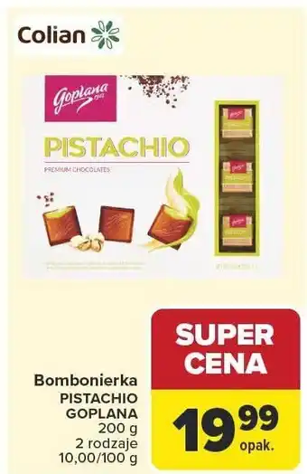 Carrefour Bombonierka Pistachio Goplana oferta