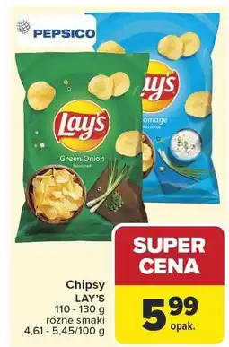 Carrefour Chipsy Lay's oferta