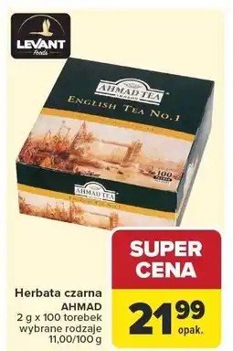 Carrefour Herbata czarna Levant oferta