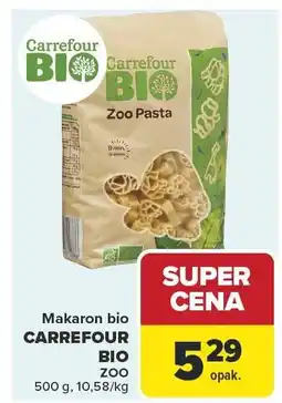 Carrefour Makaron bio Carrefour Bio Zoo oferta