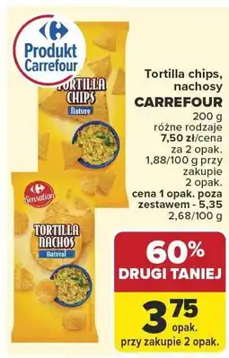 Carrefour Tortilla chips Carrefour oferta