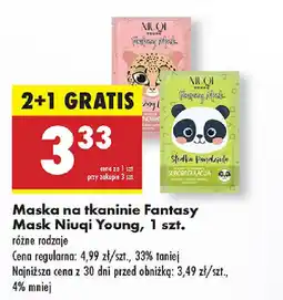Biedronka Maska na tkaninie Fantasy Mask Niuqi Young oferta